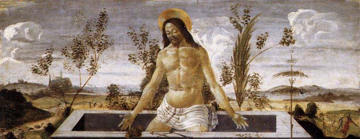 Sandro Botticelli Christ in the Sepulchre